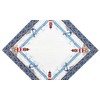 Lighthouse Table Cloth 75 x 75 cm Easy-Care Tablecloth for