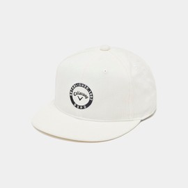 Callaway C24291104 Men's Flat Cap (Corduroy, Adjustable Size) / Golf Hat, 1030_white