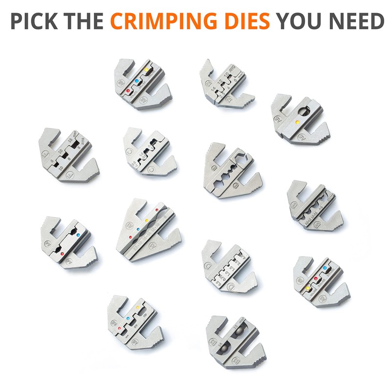 Wirefy Crimping Tool 9" for Quick Change Crimping Dies 26-4