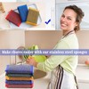 Steel Wool Sponges for Kitchen - Kitchen Scrubbers Dish Sponges,