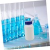 VILLFUL 3pcs Chemical Sample Bottles with Caps Sealed Plastic Containers