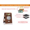 Fa.Volmer ® Genuine Leather Wallet with Money Clip / Dollar