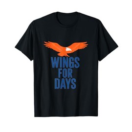 Sky High Humor Wings for Days Graphic T-Shirt