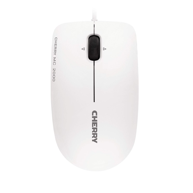 CHERRY MC 2000, Wired Mouse, Suitable for Right and Left-Handers,