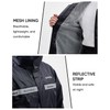 Men's Waterproof Rain Suit,Windproof All-Weather Jacket & Pants Set for