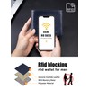 GSG SINCE 1998 Mens Leather Wallet with Coin Pocket, RFID
