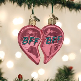 Old World Christmas BFF Hearts
