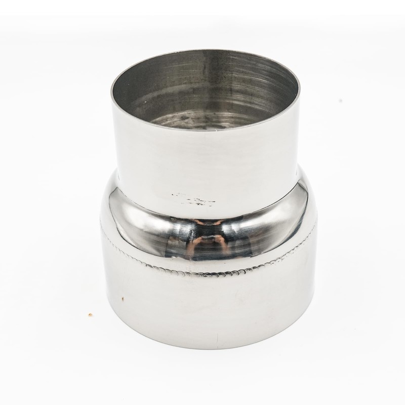 3" ID to 4"OD Exhaust Pipe Connector Stainless Steel Reducer