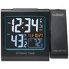 La Crosse Technology Color Projection Alarm Clock with Indoor/Outdoor Temperature