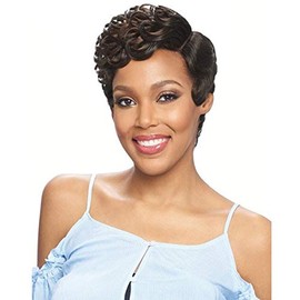 Vanessa Synthetic Party Lace Deep J-Part Wig - DRJ JESLI (2 Dark Brown)