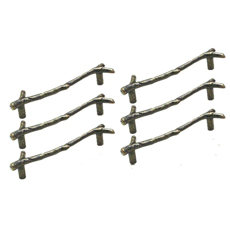 Dtacke Zinc Alloy Bronze Twig Branch Drawer Knobs Pulls Handles