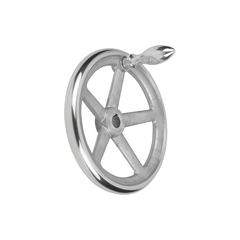 KIPP – Control Panels | Standard Elements K0160.5160X14 Handwheel with