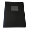 Janrax A4 Flexible Cover Display Book - Presentation Folder (Black,