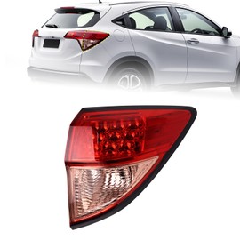 Sheraho LED Tail Light Compatible with 2016 2017 2018 Honda HRV Replacement for 33502-T7S-A01 HO2805109 Outer Taillight Rear Brake Lamp Right Passenger Side