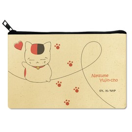 License Agent Natsume's Book of Friends Flat Pouch Ver.3 Nyanko-Sensei B FPAN-N003-m03