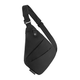 Hugh Butler - Anti-theft Shoulder Bag for Men - Large Shoulder Bag - Waterproof, Crossbody, Chest Bag, Messenger Bag - for Everyday and Holiday - Men's Bag James, Smart Black