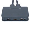 USB KVM Switch 2 Ports Wired HD Multimedia Interface KVM