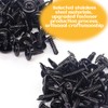 ARTGUTS Pack of 170 Self-Tapping Screws Black, Self-Drilling Screws with