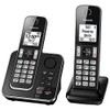 Panasonic KX-TGD392CB inalámbrico contestador automático Negro 2 Auriculares (Reacondicionado)