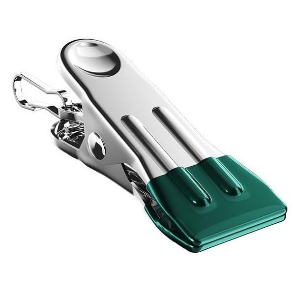 ASKRefine Stainless Steel Clothespins with Hooks, Small 2.2 inches (5.5