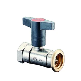 Oventrop Pump Optibal P without Shut-Off Valve Ball Valve, 1 x 1/4 Inch Brass DN 25 RP