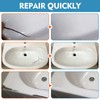 Wansiven Bathtub Repair Kit, Enamel Tub Tile and Shower Tray
