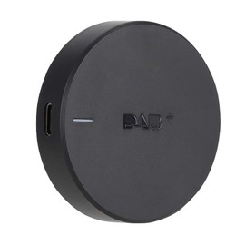 USB DAB+ Radio Antenna Receiver, Portable Adapter Digital Car Radio Receiver with Amplified Antenna for Android 5.1 or Above