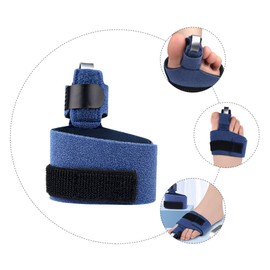 GLEAVI 4pcs strap claw straightener crooked spacer foot separator broken brace bunion foot wrap portable man splitter Sponge composite cloth