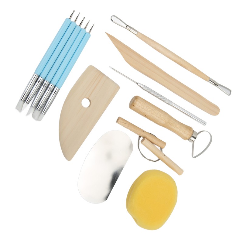 14 Pcs Clay Tools Portable Multipurpose DIY Crafts Pottery Shaping
