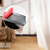 Flexible Baseboard Molding Trim, 4" (W) x 39.4' (L) Self-Adhesive