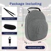 Anguu Hat Travel Case, Hard Hat Carrier Organizer with Clip