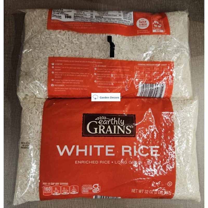 Generic Earthly Grains Enriched, Long Grain White Rice Gluten Free