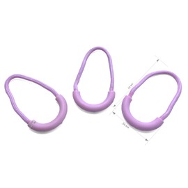 Yzsfirm 10 Pcs U Shape Nylon Zipper Pull,Replacement Zipper Tab Durable Pink Zipper Pull for Backpacks