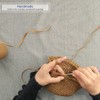 HAMUIERS Raffia Ribbon for Gift Wrapping, Packing Paper Twine Ribbon,