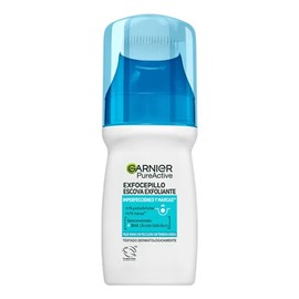 Garnier Pure Active Exfocepillo Exfoliante Facial 150ml - Gel Limpiador con Ácido Salicílico para Piel Mixta