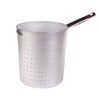 Pentole Agnelli Nudelsieb/scaldapasta Zylindrische aus Aluminium mit Griff aus Edelstahl,