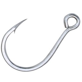Mustad SINGLE HOOK KAIJU INLINE 10121NP-DT - by 10, N°4
