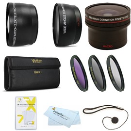 Butterfly Fisheye Lens Kit For Nikon D3200 D3100 D5100 D800 DSLR Camera