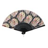 Ken Onishi Folding Fan, Ripple, Women's Fabric Fan, 7.9 -