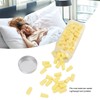 120pcs Sleeping Ear Plugs Noise Reduction Slow Rebound Sponge Expandable