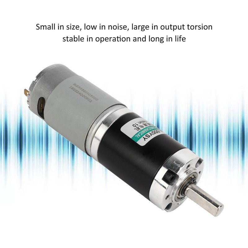 DC Geared Motor Copper High Torsion Low Noise Mini Electric