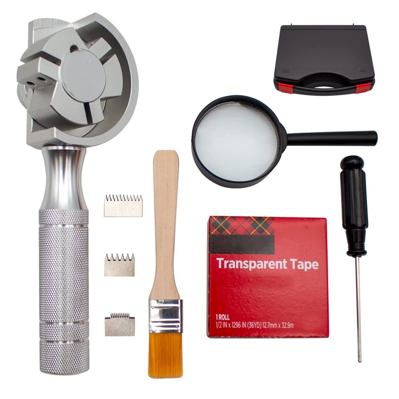 Toplionace QFH 3-in-1 Rotary Cross Hatch Adhesion Test, Grid Cut