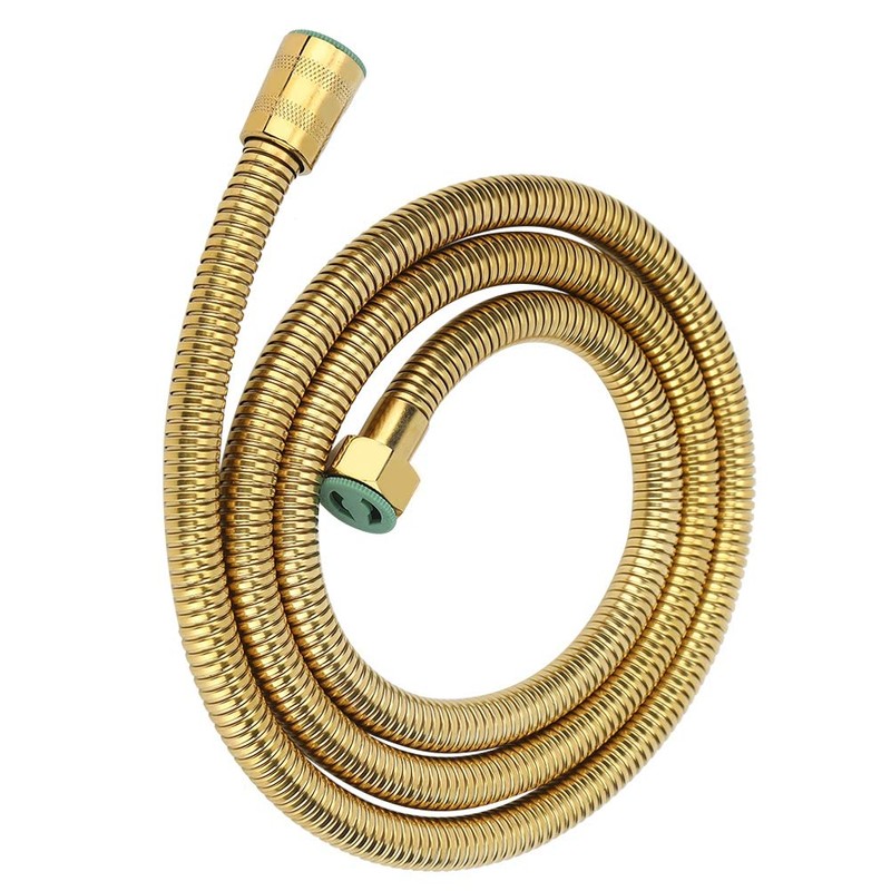 High Temperature Resistance Gold Color Multi-Functional Stainless Steel Shower Hose
