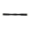 HyCOMFORT Leather Padded Double Elasticated Atherstone Girth (50in) (Black)