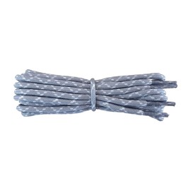 Fabmania Walking laces in grey with white flecks 120 cm