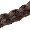 Hair extension, braided headband, braided hairpiece, bun scrunchie with hair,
