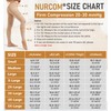 NURCOM Medical Compression Pantyhose for Women & Men, 20-30 mmHg