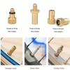 WeddHuis 27 Pcs Bicycle Valve Adapter High Quality Valve Adapter