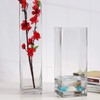 WGV Rectangle Block Vase, Length 6", Width 4", Height 14",