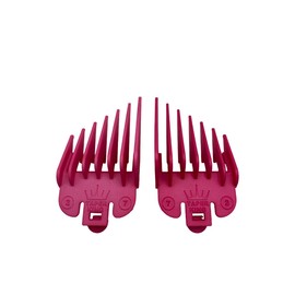 Taper King Clipper Guide Combs - Fool Proof Tapers & Fades at Home! Opal (#2 to #7) - Compatible with Oster/Andis Clippers!